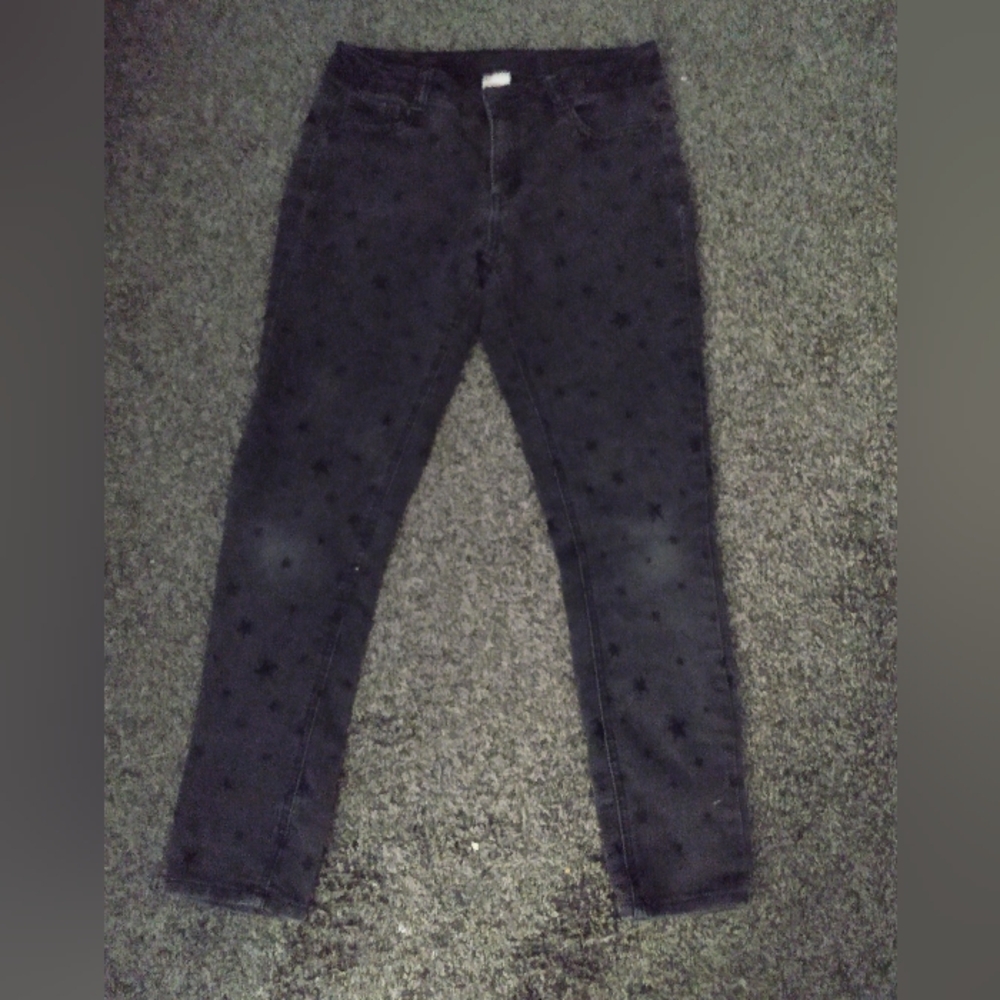 black skinny jeans